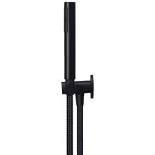 Round Single Function Hand-held Shower on Adjustable Bracket